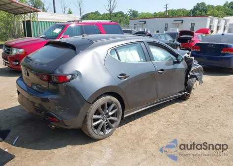 2020 Mazda Mazda3 Preferred Package from USA, damaged, VIN JM1BPAMM8L1162190